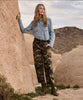 Ashton High Rise Wide Leg Barrel, Exclusive in Olive