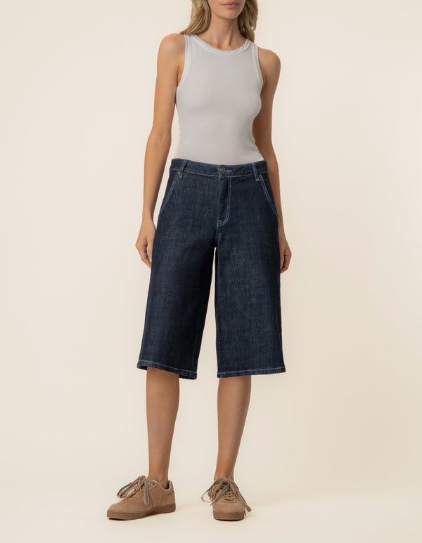 Mandy Bermuda High Rise Short, Exclusive in Parental Wash