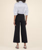 Topaz Linen Wide Leg, Petite in Black