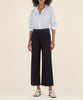 Topaz Linen Wide Leg, Petite in Black