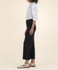 Topaz Linen Wide Leg, Petite in Black