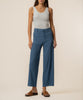 Topaz Linen Wide Leg in Coastal Blue