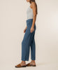Topaz Linen Wide Leg in Coastal Blue