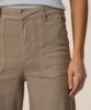 Topaz Linen Wide Leg in Khaki