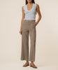 Topaz Linen Wide Leg in Khaki