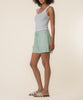 Katana Linen Drawstring Short in Seafoam Green