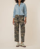 Ashton High Rise Wide Leg Barrel, Exclusive in Olive