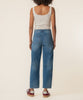 Ashton High Rise Wide Leg Barrel in Prosperous Wash
