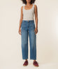 Ashton High Rise Wide Leg Barrel in Prosperous Wash