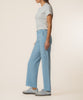 Charlotte High Rise Wide Leg in Powder Blue