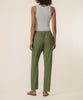 Rosalie Linen Tapered Pant in Dill