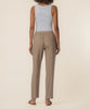 Rosalie Linen Tapered Pant in Khaki