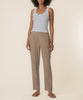 Rosalie Linen Tapered Pant in Khaki
