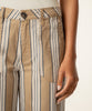 Colette Linen High Waist Straight in Taupe