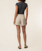 Katie Linen High Rise Short in Sand