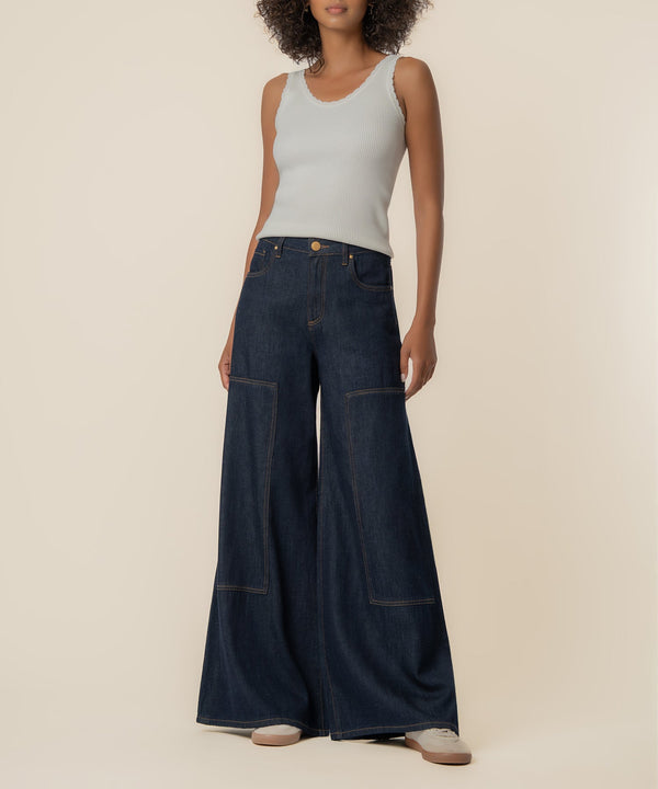 Blake High Rise Slouchy Wide Straight, Exclusive in Marketable Wash