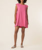 Alice Linen Dress in Lipstick