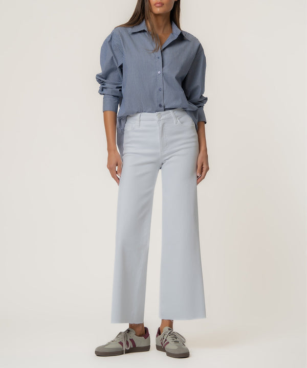 Meg High Rise Wide Leg in Optic White