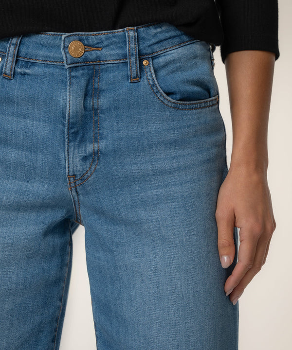 Charlotte High Rise Wide Leg in Soaring Wash