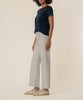 Charlotte High Rise Wide Leg in Ecru