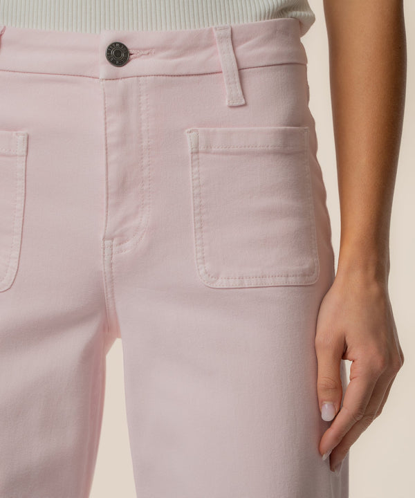 Meg High Rise Wide Leg in Princess