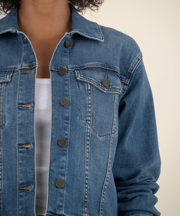 Juliet Denim Jacket in Dearly Wash