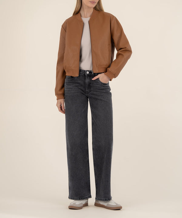 Bomber Jacket, Exclusive in Caramel