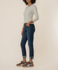 Amy Crop Straight Leg in Acknowledging Wash