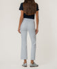 Kelsey High Rise Ankle Flare in Optic White