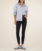 Donna High Rise Ankle Skinny in Black