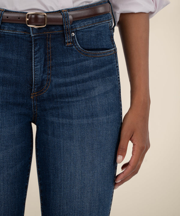 Natalie High Rise Bootcut in Monument Wash