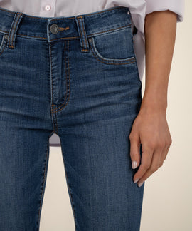 Natalie High Rise Bootcut in Allied Wash