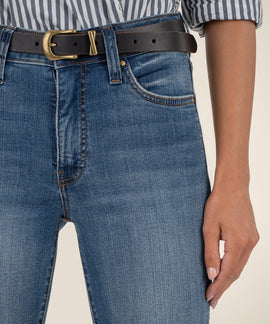 Natalie High Rise Bootcut in Interactive Wash