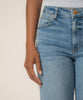 Elizabeth High Rise Crop Straight, Exclusive in Fair Wash