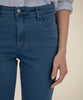 Kelsey High Rise Ankle Flare in Ocean Blue