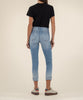 Amy Crop Straight Leg in Valor Wash