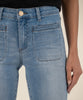 Amy Crop Straight Leg, Petite in Valor Wash