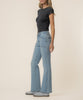 Kelsey High Rise Ankle Flare, Petite in Cure Wash