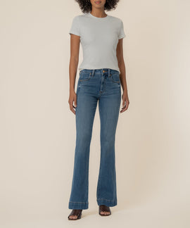 Natalie High Rise Bootcut in Alliance Wash