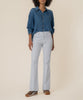 Stella High Rise Flare in Optic White