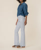 Stella High Rise Flare in Optic White