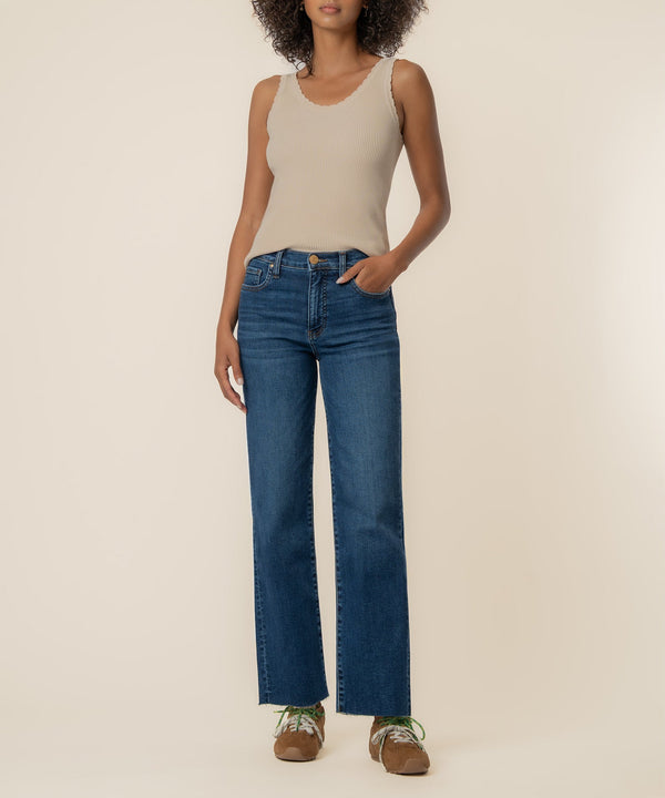 Avery High Rise Straight Leg, Exclusive in Embrace Wash