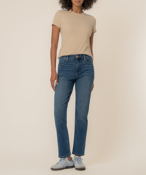 Blair High Rise Straight Leg in Razor Wash