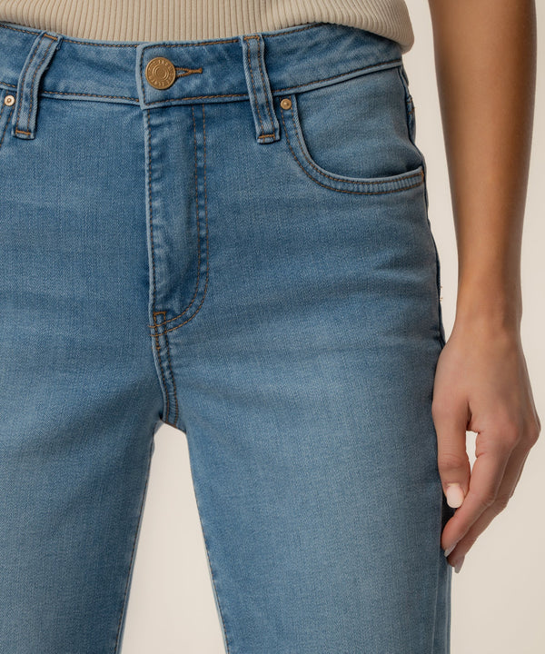 Kelly High Rise Flare in Zest Wash