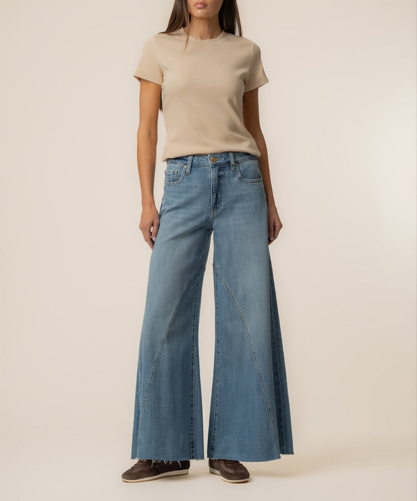 Blake High Rise Super Wide Leg, Exclusive in Task Wash