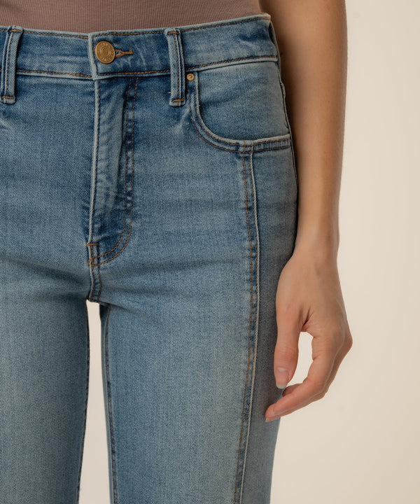 Blair High Rise Straight Leg, Exclusive in Temper Wash
