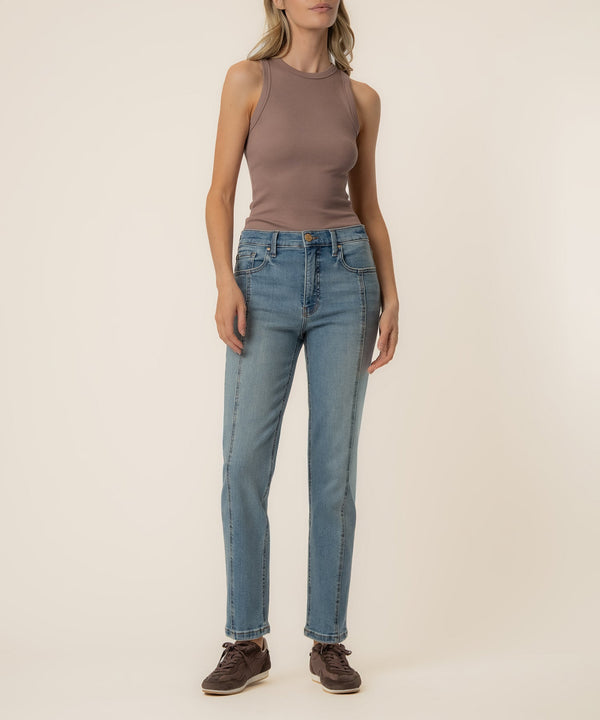 Blair High Rise Straight Leg, Exclusive in Temper Wash