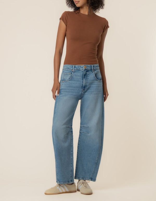 Ashlyn Baggy Barrel Leg, Exclusive in Acess Wash