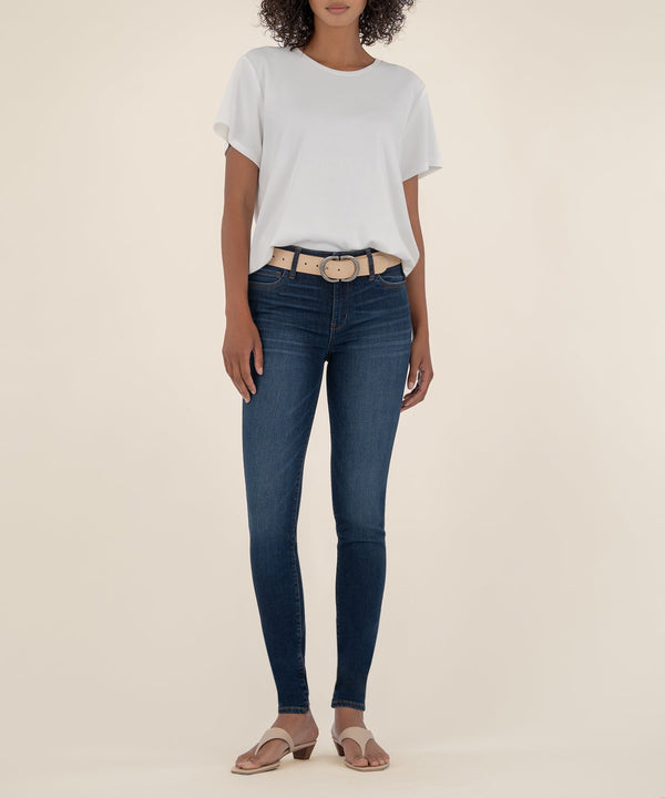 Mia High Rise Slim Fit Skinny in Goodly Wash