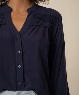 Adrie Top in Navy